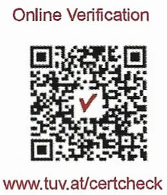 Kod QR TÜV AUSTRIA
