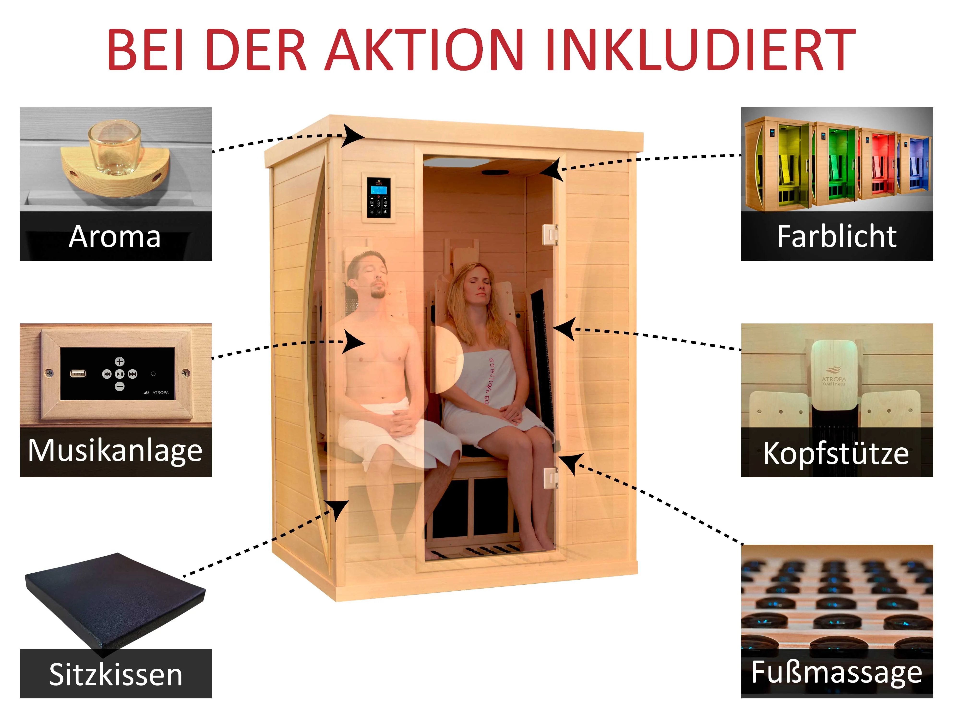 w zestawie pakietu wellness